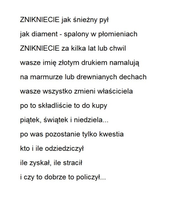znikniecie